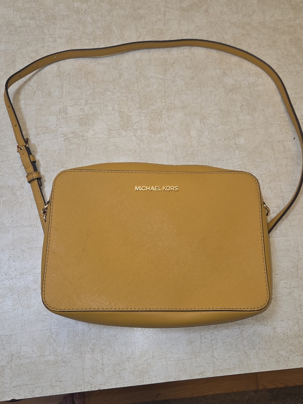 Michael Kors Mustard Crossbody Bag - Like New